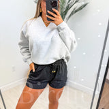 Birdie Black Active Shorts