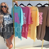 Make Heaven Crowded Graphic Tee on Crunchberry *Final Sale*