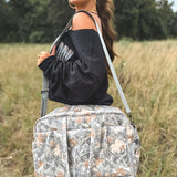 BIRDIE Daily Hustle Duffle in Timber Haze Camo