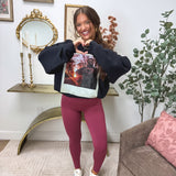 BIRDIE AirSkin Leggings in Sangria