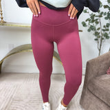 BIRDIE AirSkin Leggings in Sangria