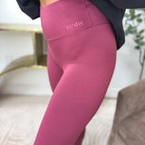 BIRDIE AirSkin Leggings in Sangria