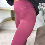 BIRDIE AirSkin Leggings in Sangria