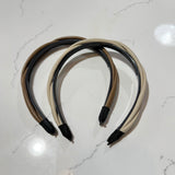 Tan & Brown Headband Set