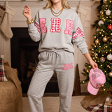 Merry Christmas Patch Sweatpants