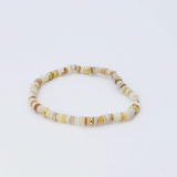 Natural Coastal Calm Beaded Bracelet