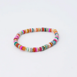 Dainty Coastal Calm Beaded Bracelet