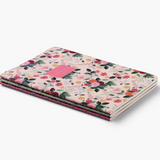 Stitched Dahlia 3 Notebook Set