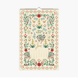2026 Flora Wall Calendar