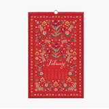 2026 Flora Wall Calendar