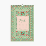 2026 Flora Wall Calendar