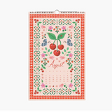 2026 Flora Wall Calendar