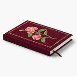 Roses Embroidered Journal
