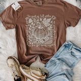 Espresso Quiet Of Fall Tee IN STOCK