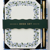 Hydrangea Note Writing Desk Set