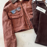 Washed Terracotta Utility Jacket