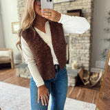 Mocha Wendi Sweater Vest