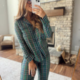Hunter Green December Dreams Top