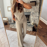 Taupe & Sky Murrie Pants