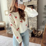Off White Just Add Bows Sweater