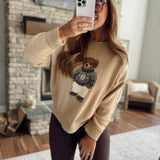 Khaki Cold Paws Sweater
