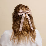 Tan Gingham Double Take Hair Bow