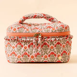 Everblooming Dusty Rose Glam & Go Cosmetic Bag