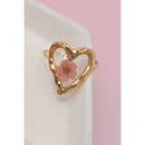 Heart Floral Ring IN STORE