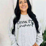 Thank A Lineman Sweatshirt