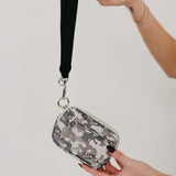 Camo Nelly Nylon Card Wallet Wristlet