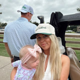 Green He's Golfing Vintage Trucker Hat