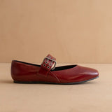 Wine Soho Ballet Flat