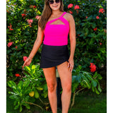 Black Walk On the Beach Skirt Coverup