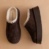 Coffee Brandi Platform Slipper
