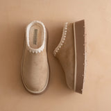 Almond Brandi Platform Slipper
