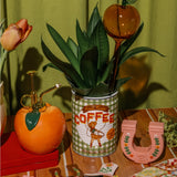 Coffee Can Ceramic Planter