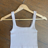 Light Blush Seamless Ribbed Brami