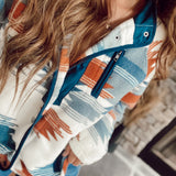 Southwestern Feels Buttoned Fleece