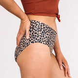 Natural Leopard Print Bottoms